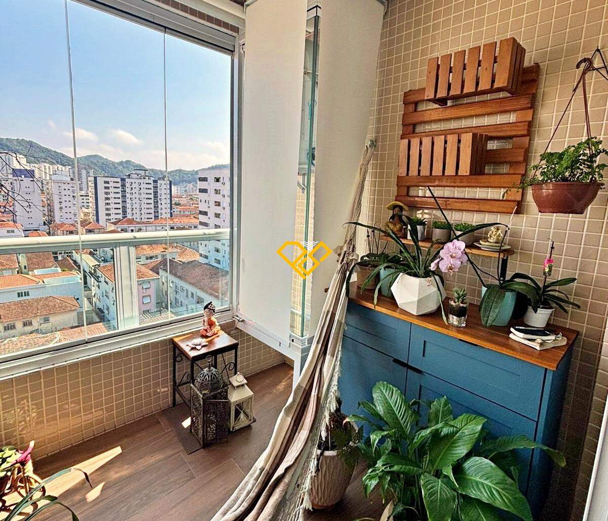 Apartamento à venda no Campo Grande: Varanda
