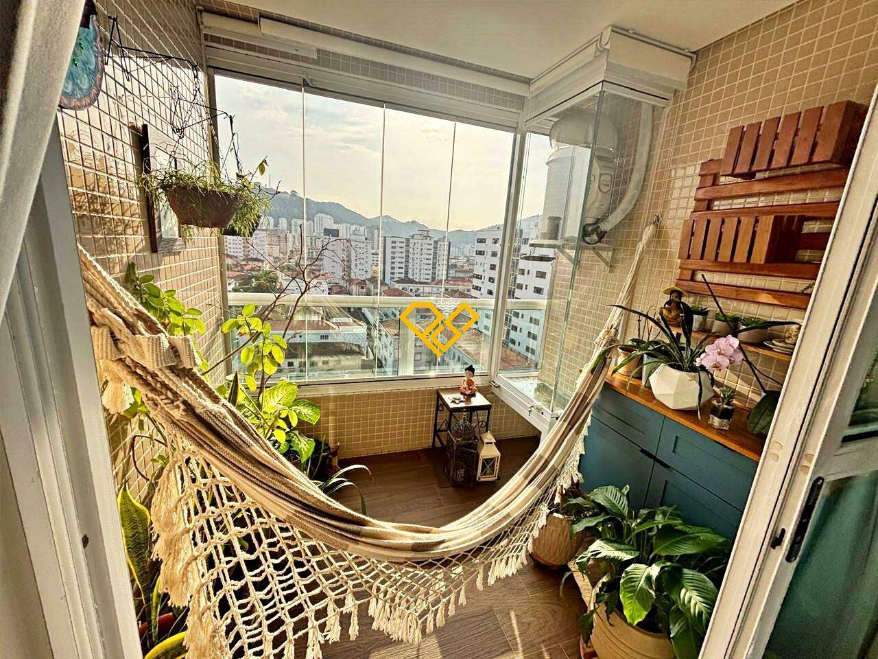Apartamento à venda no Campo Grande: Varanda