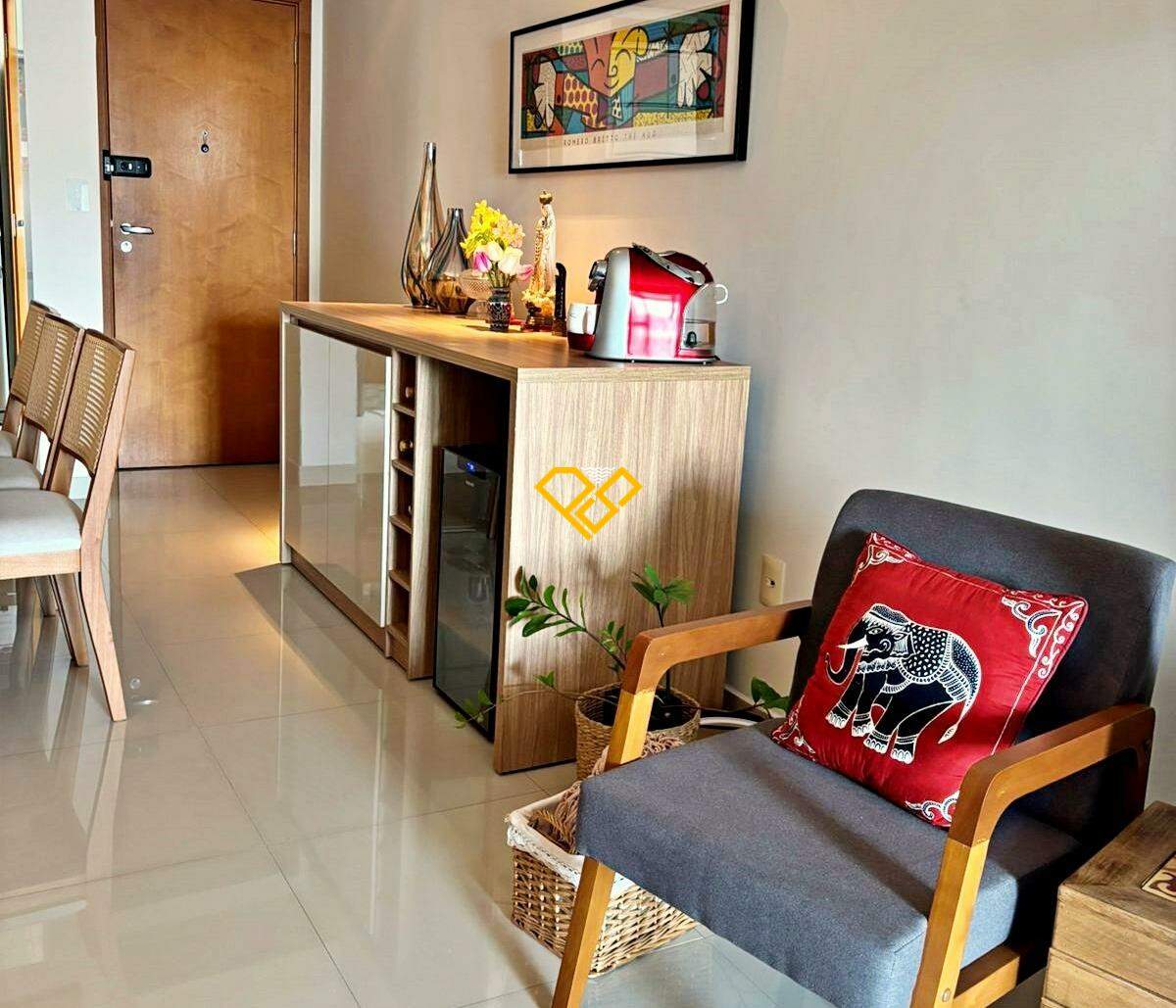 Apartamento à venda no Campo Grande: Sala