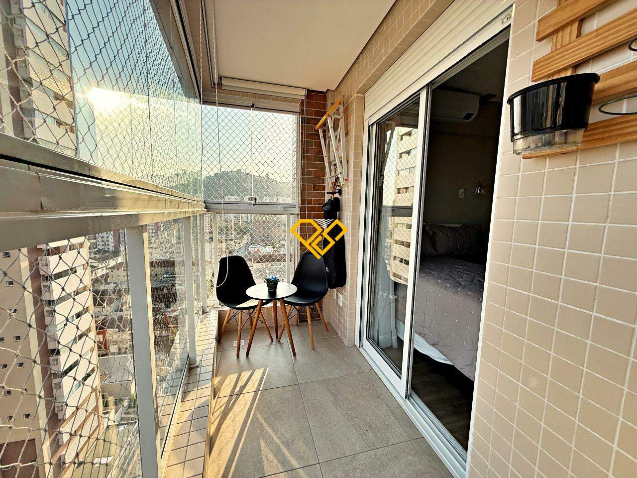 Apartamento à venda no Campo Grande: Varanda