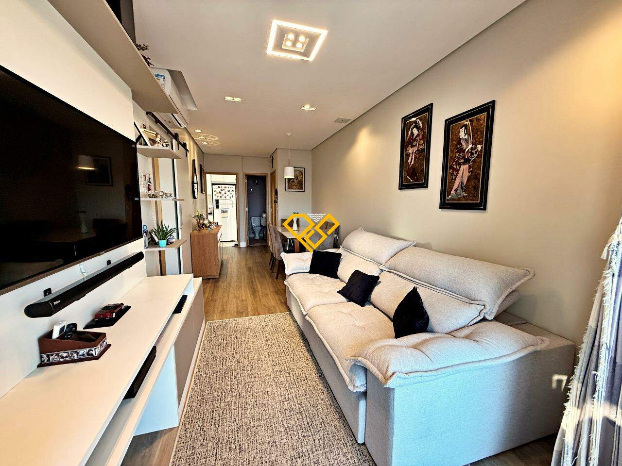 Apartamento à venda no Campo Grande: Sala