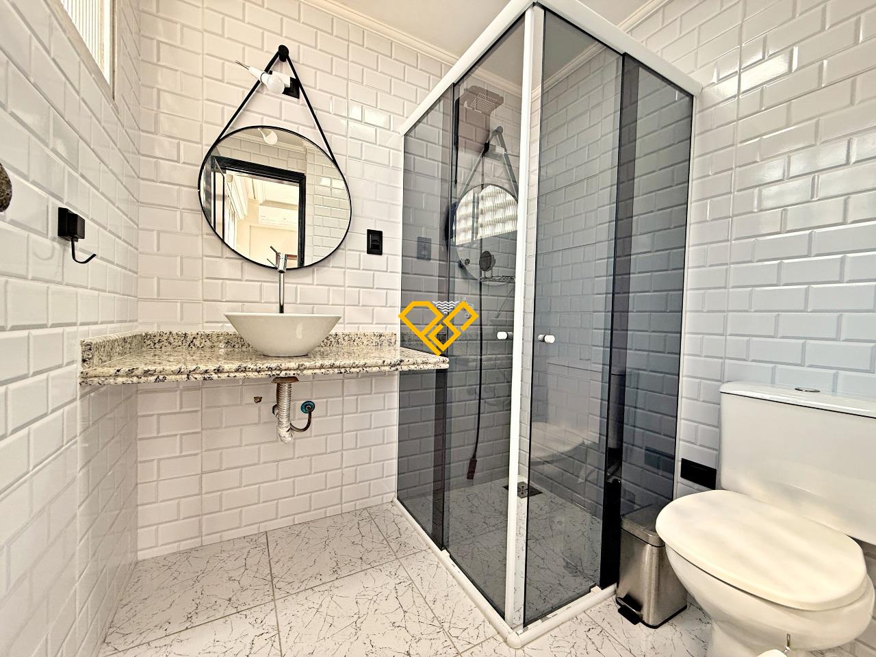 Apartamento para aluguel no Gonzaga: Wc social