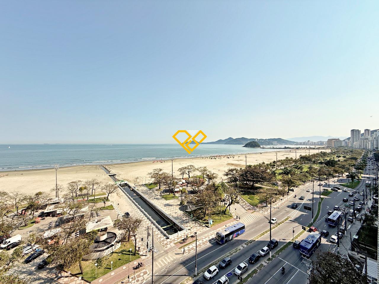 Apartamento para aluguel no Gonzaga: Vista