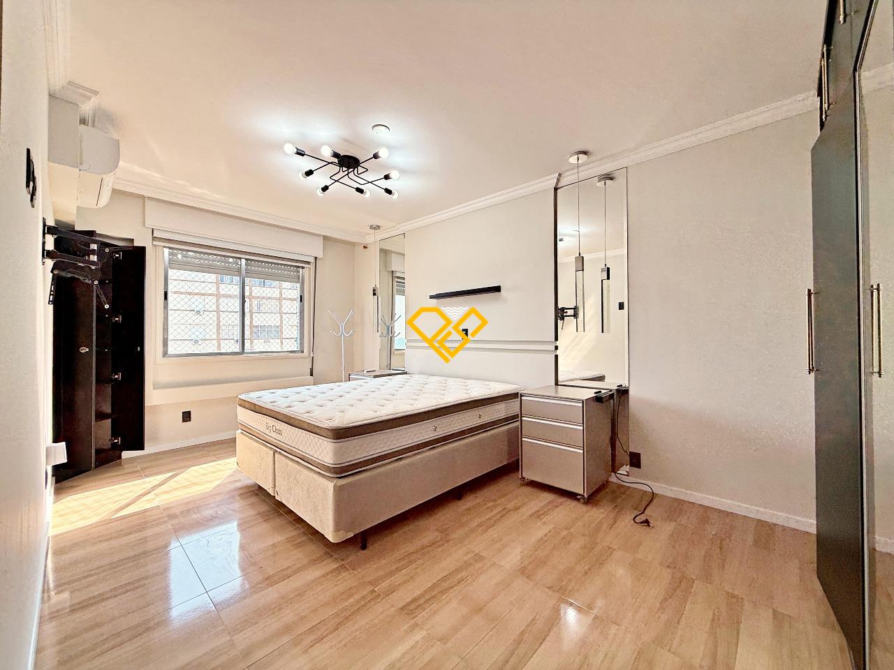 Apartamento para aluguel no Gonzaga: Dormitório 1 - suíte