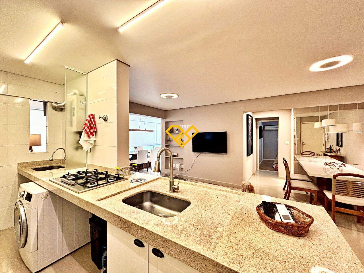 Garden à venda no Gonzaga: Cozinha