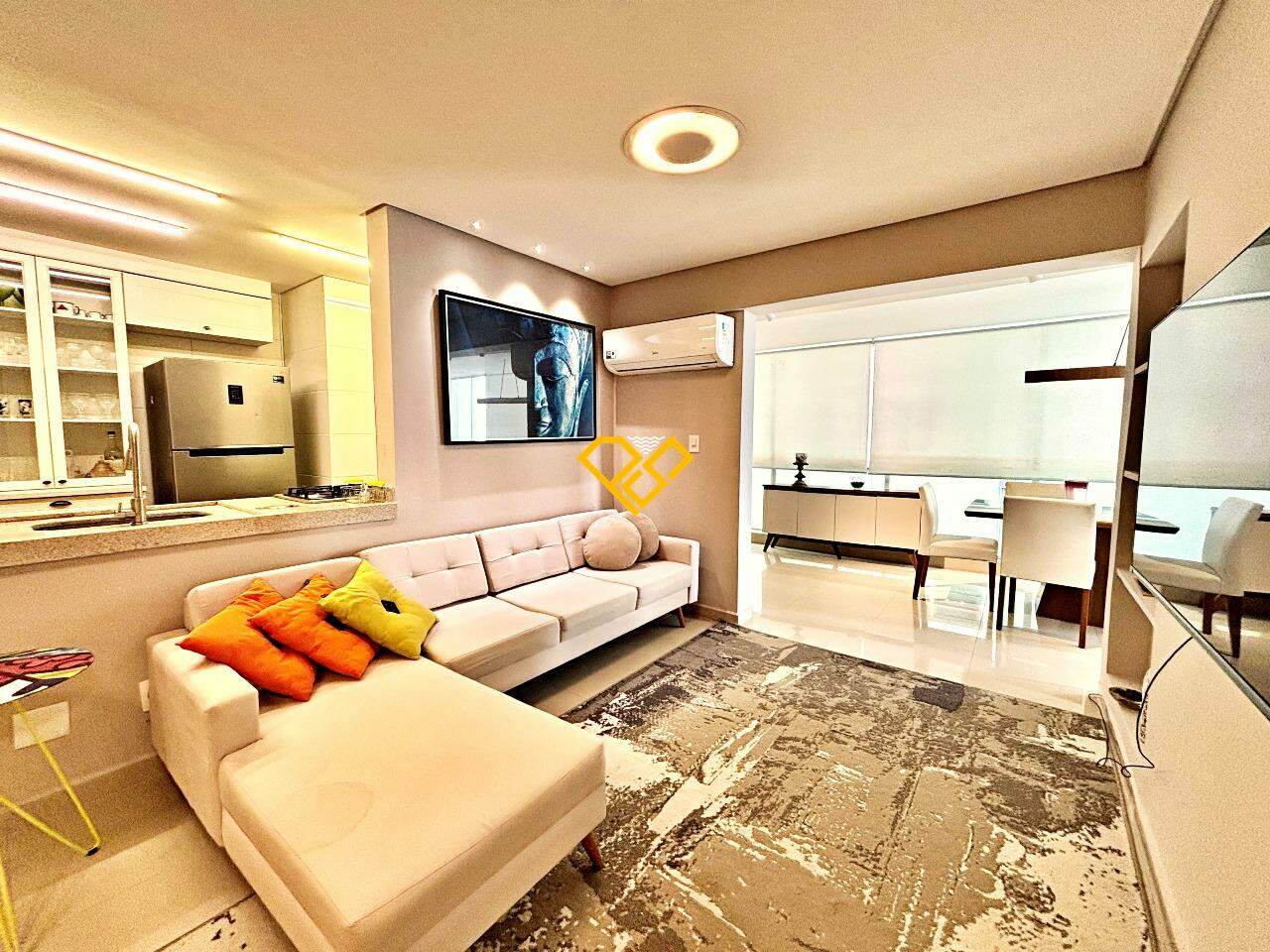 Garden à venda no Gonzaga: Sala