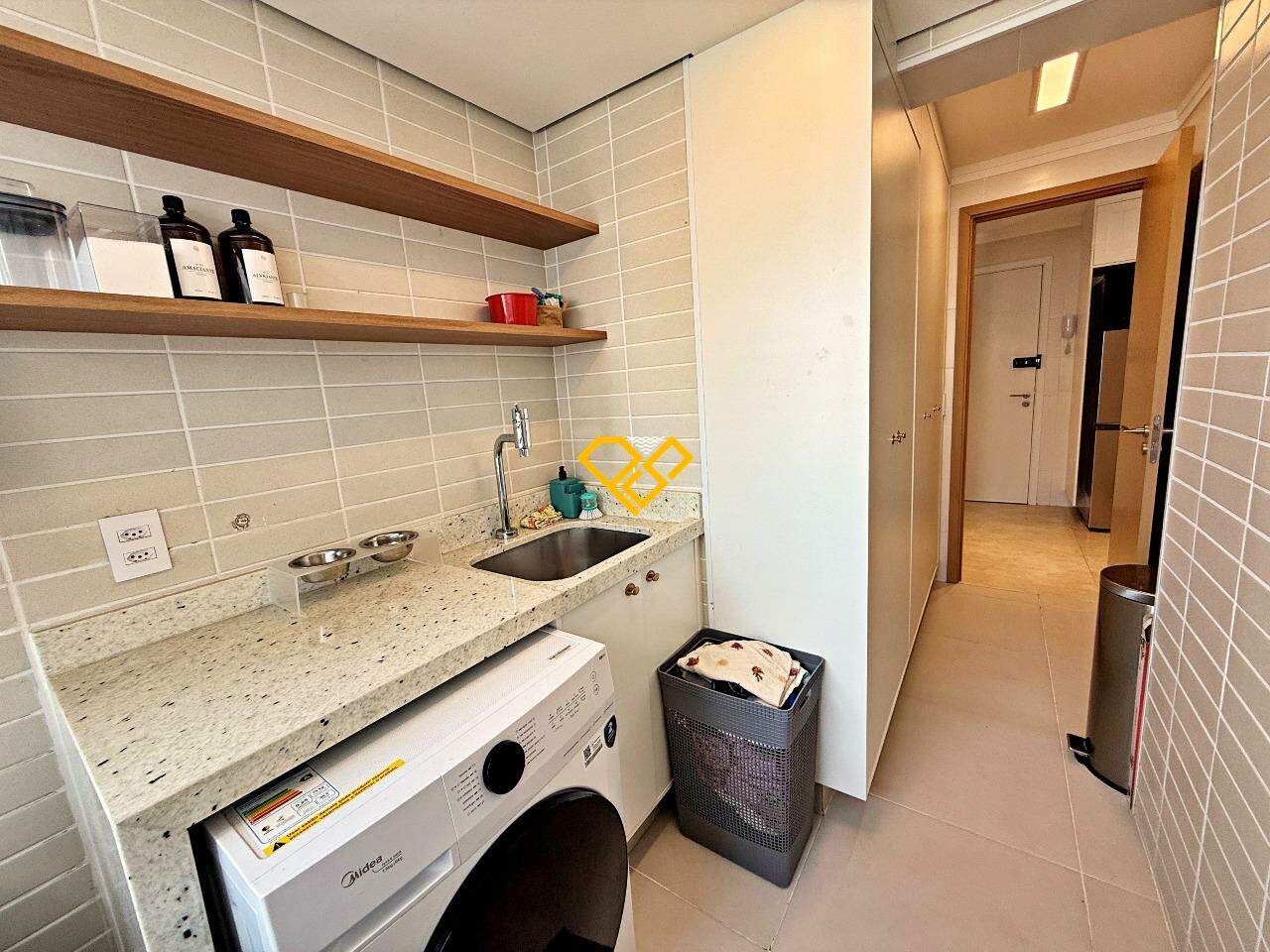 Apartamento à venda no Gonzaga: Área de serviço