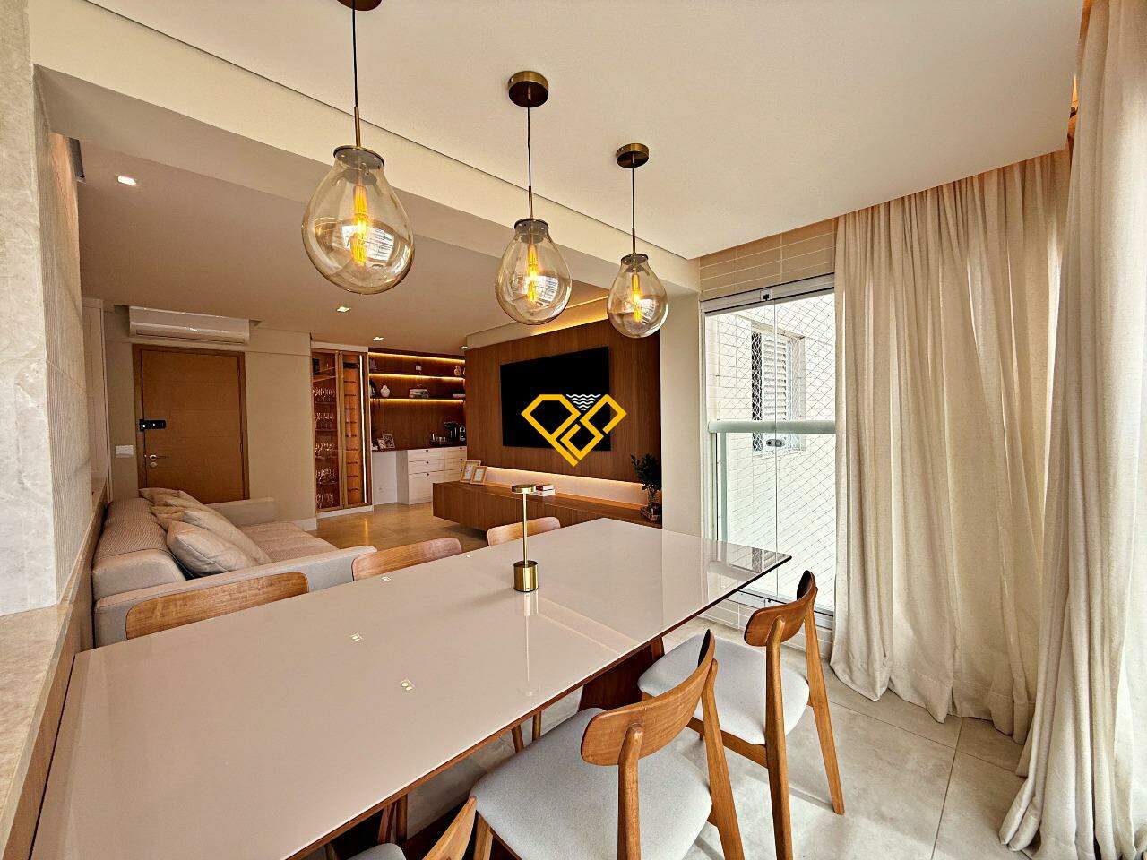 Apartamento à venda no Gonzaga: Sala