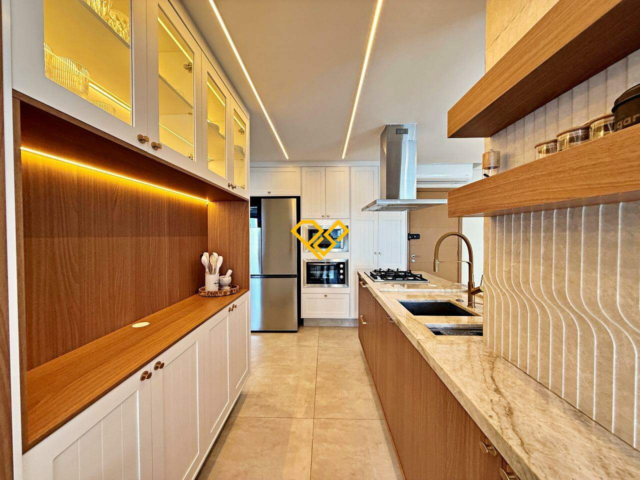 Apartamento à venda no Gonzaga: Cozinha