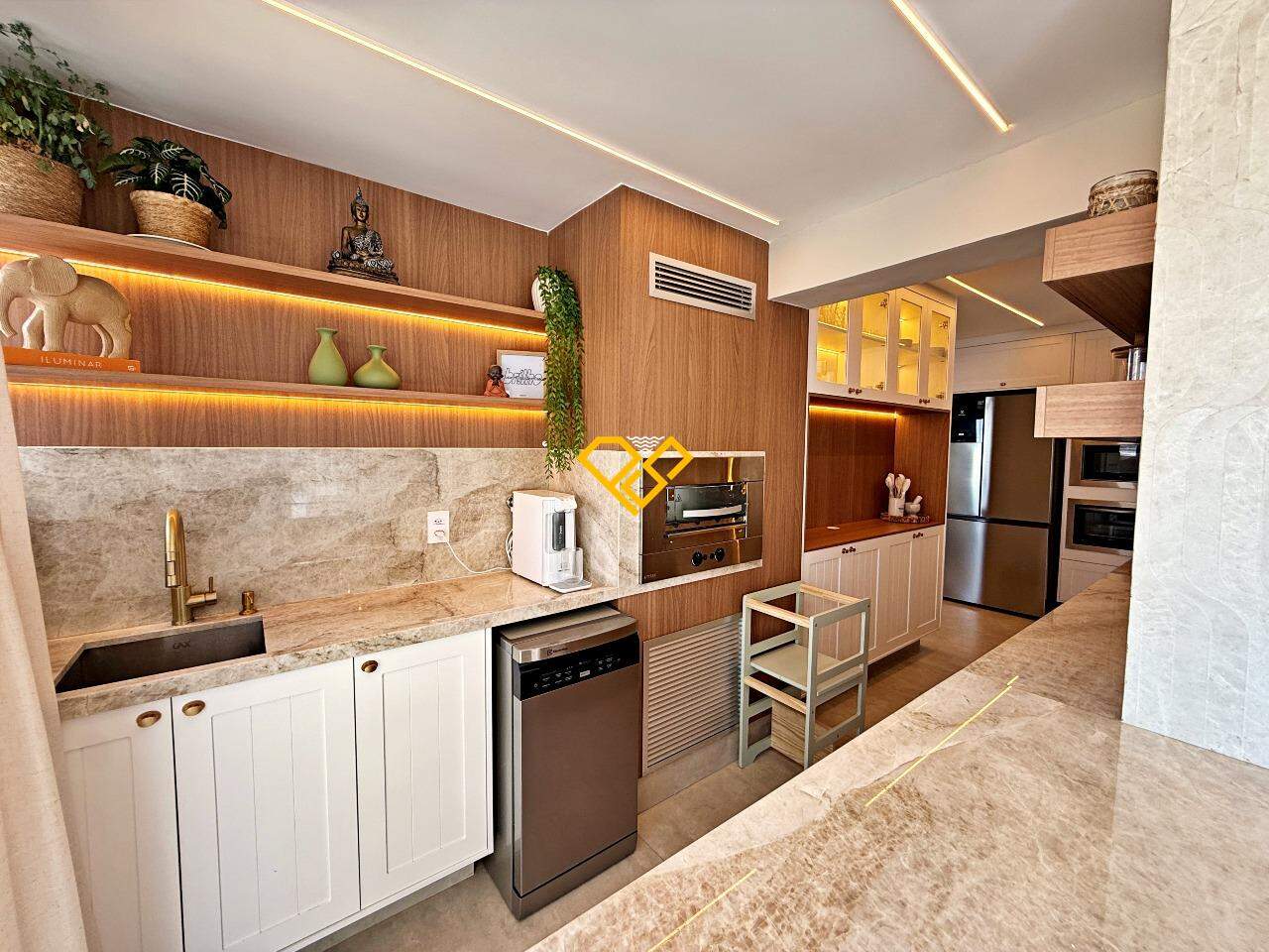 Apartamento à venda no Gonzaga: Cozinha