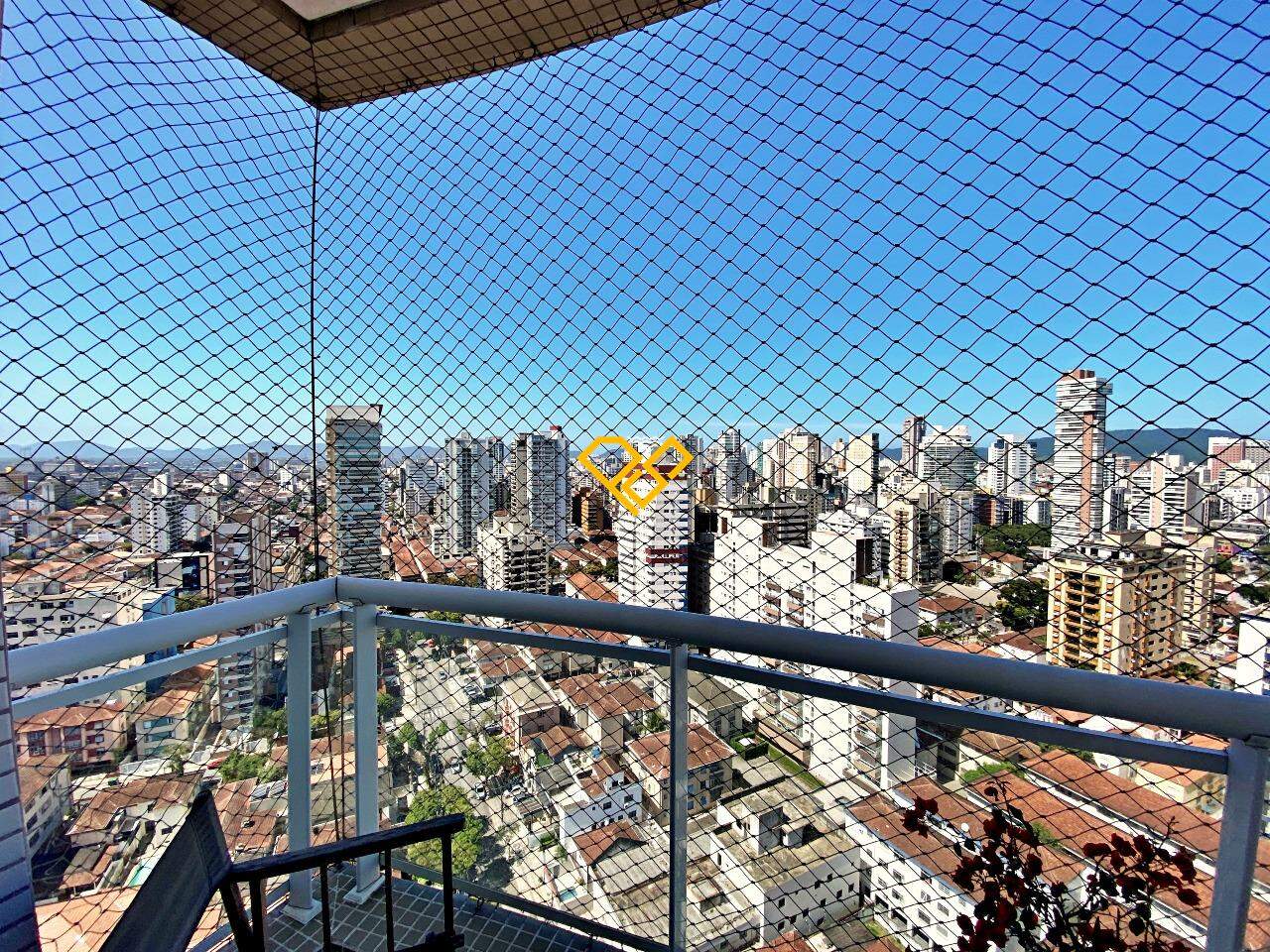 Apartamento à venda no Gonzaga: Varanda