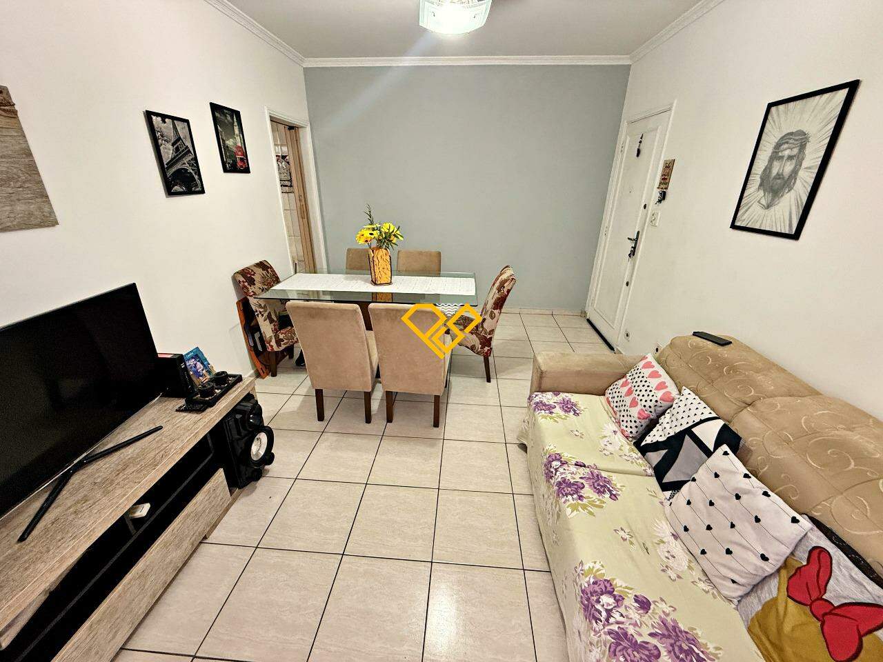 Apartamento à venda no Vila Mathias: Sala