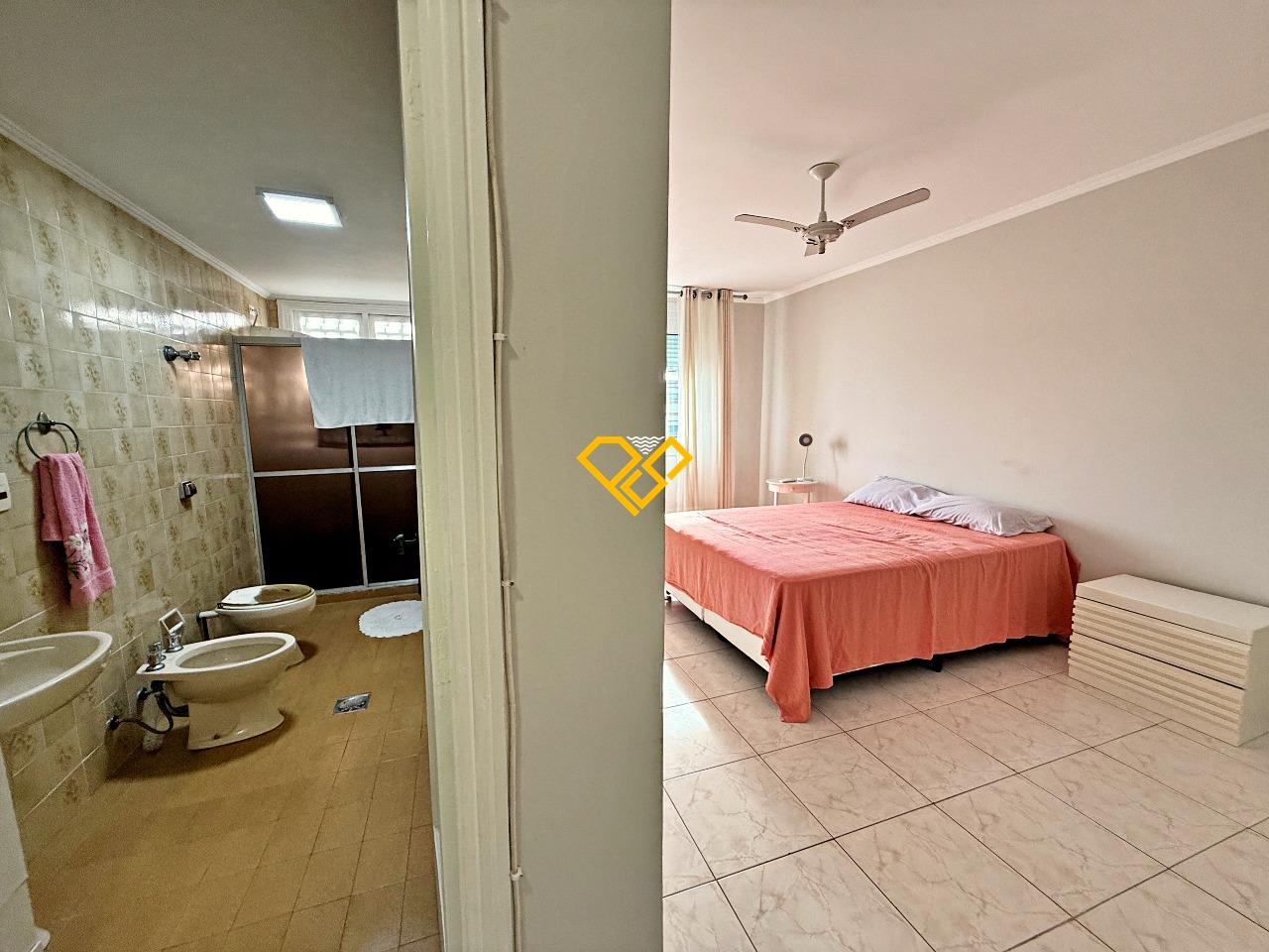 Apartamento para aluguel no Gonzaga: Dormitório 1 - suíte