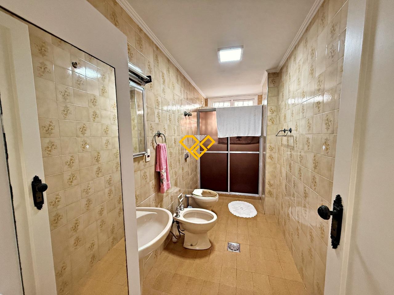 Apartamento para aluguel no Gonzaga: Wc social