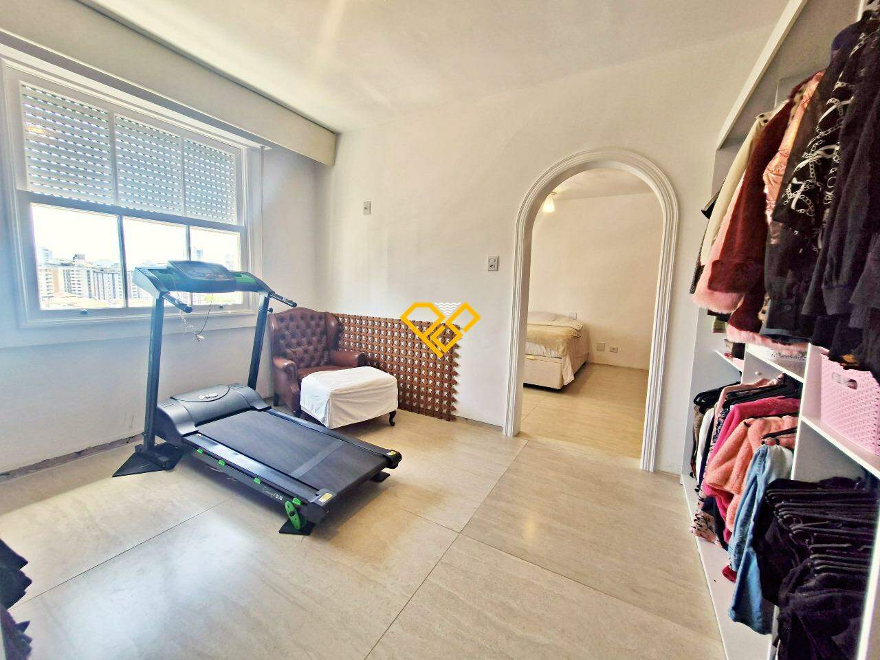 Cobertura à venda no Ponta da Praia: Dormitório 3 - revertido para closet