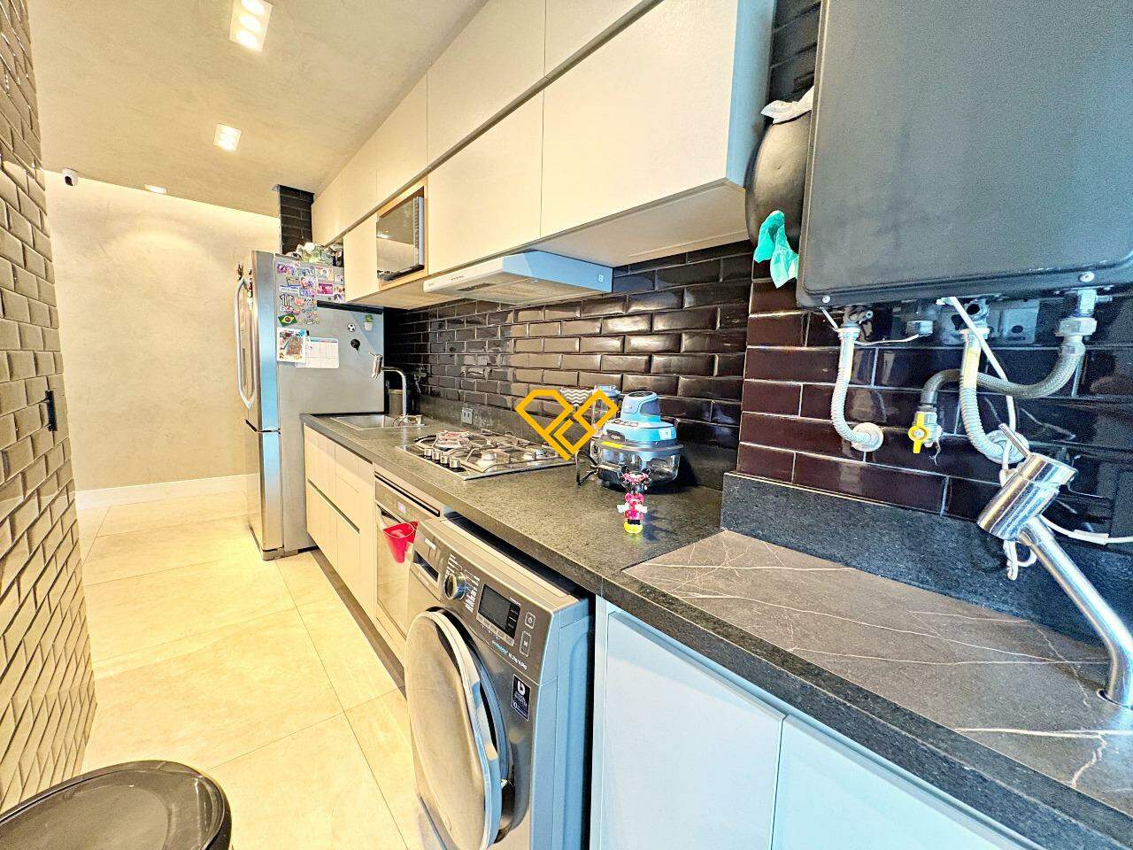 Apartamento à venda no José Menino: Cozinha