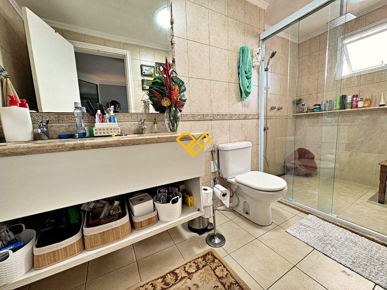 Apartamento à venda no Ponta da Praia: Wc suíte 1