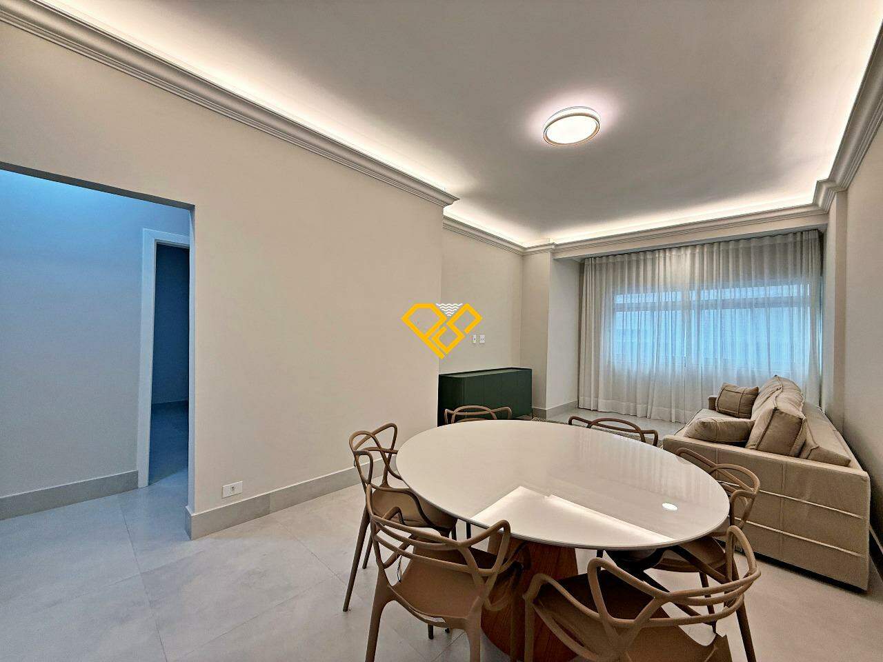 Apartamento à venda no Gonzaga: Sala