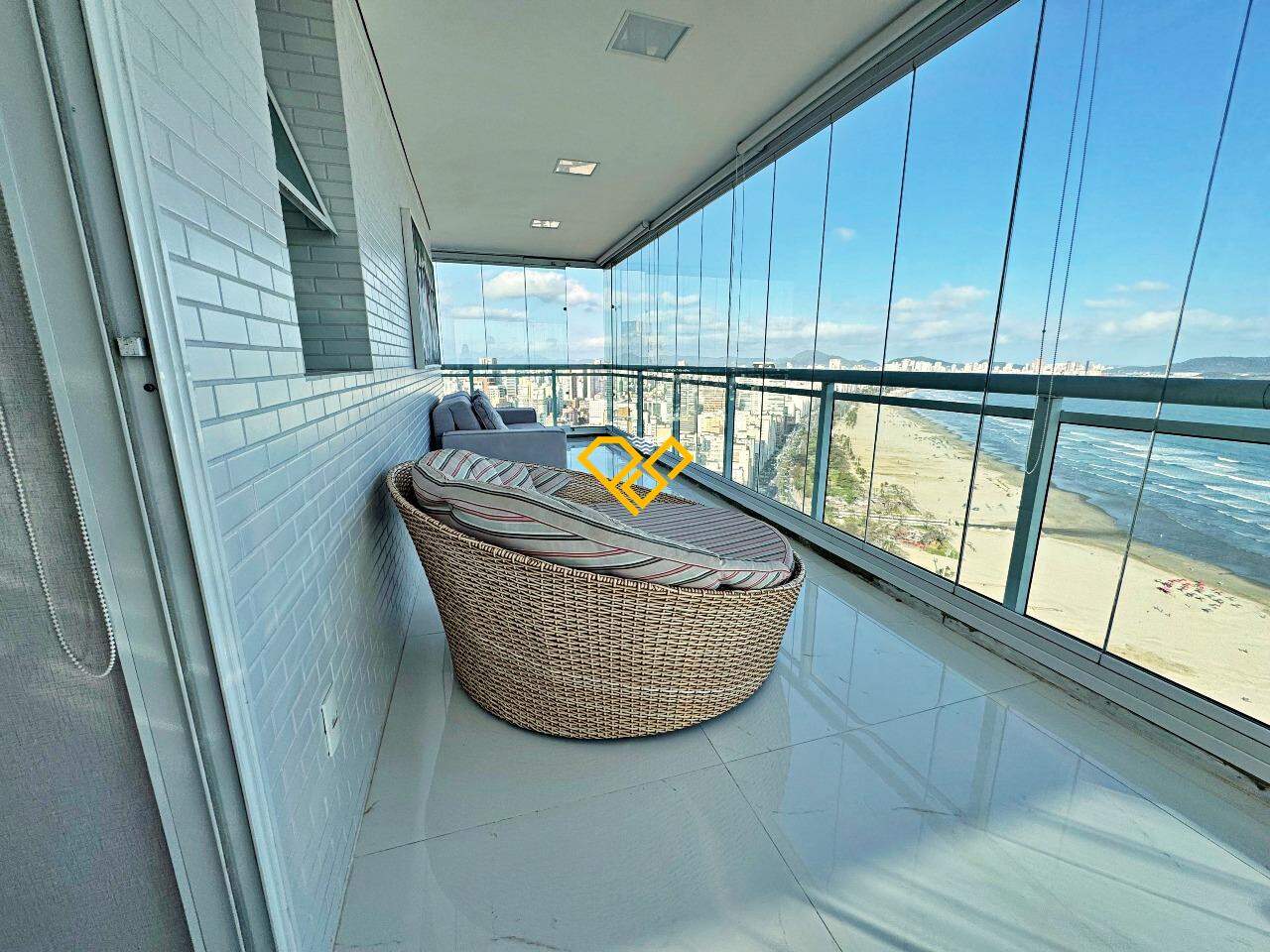 Apartamento à venda no Pompéia: Varanda