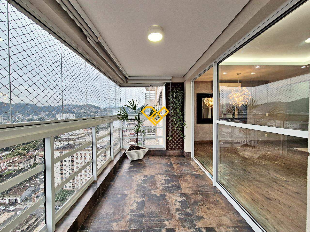 Apartamento à venda no Vila Belmiro: Varanda