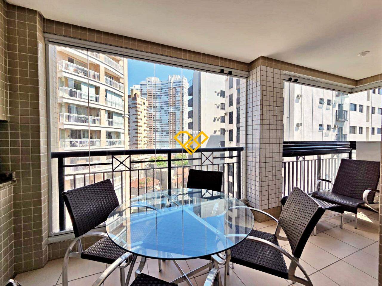 Apartamento à venda no Gonzaga: Varanda