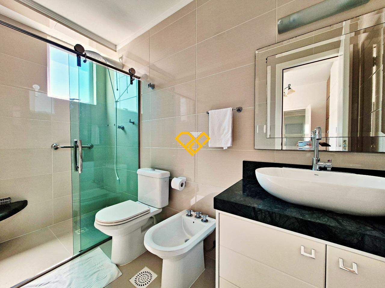 Apartamento à venda no Gonzaga: Wc suíte 1