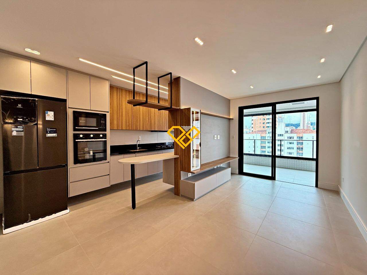 Apartamento à venda no Gonzaga: Sala