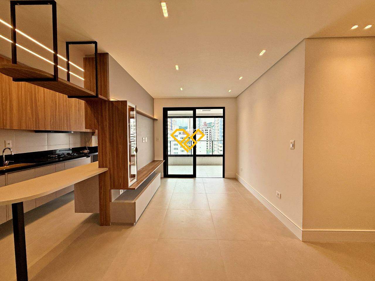 Apartamento à venda no Gonzaga: Sala