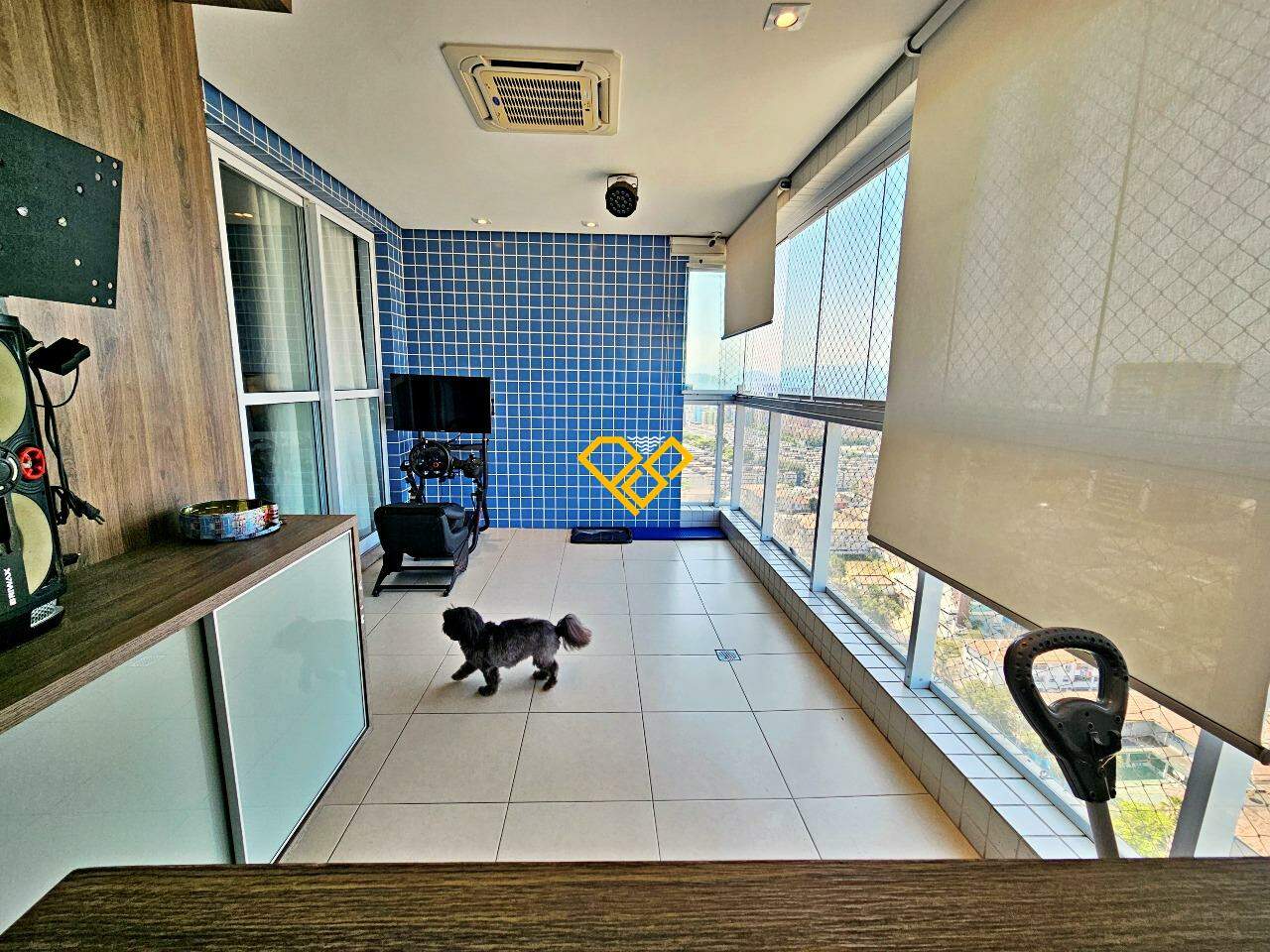 Apartamento à venda no Aparecida: Varanda