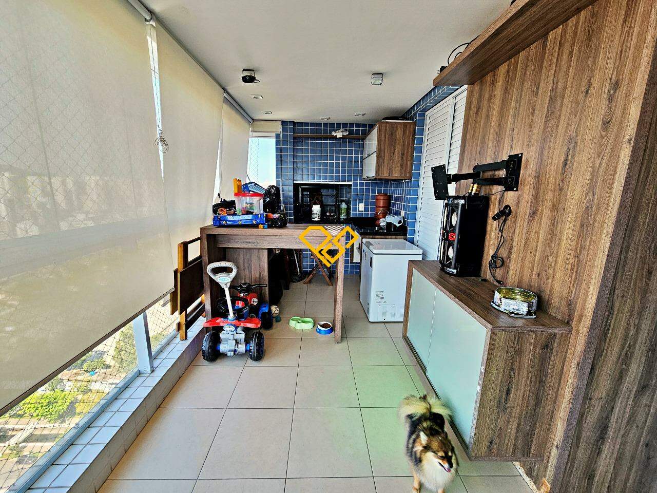 Apartamento à venda no Aparecida: Varanda