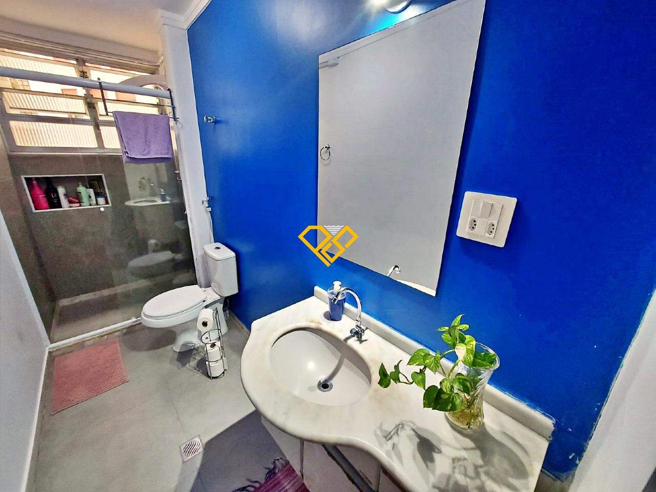 Apartamento à venda no Gonzaga: Wc suíte