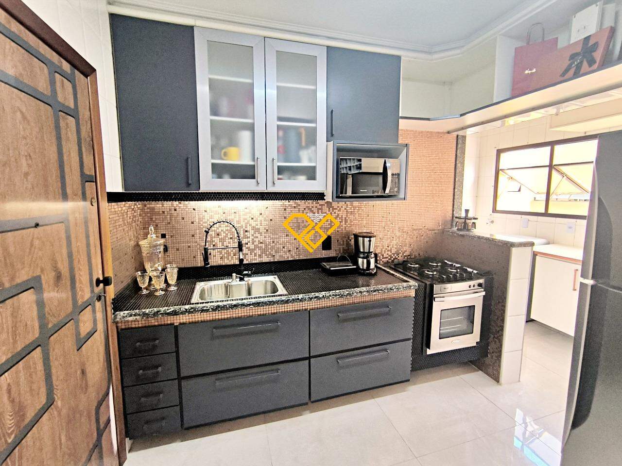 Cobertura para aluguel no Aparecida: Cozinha