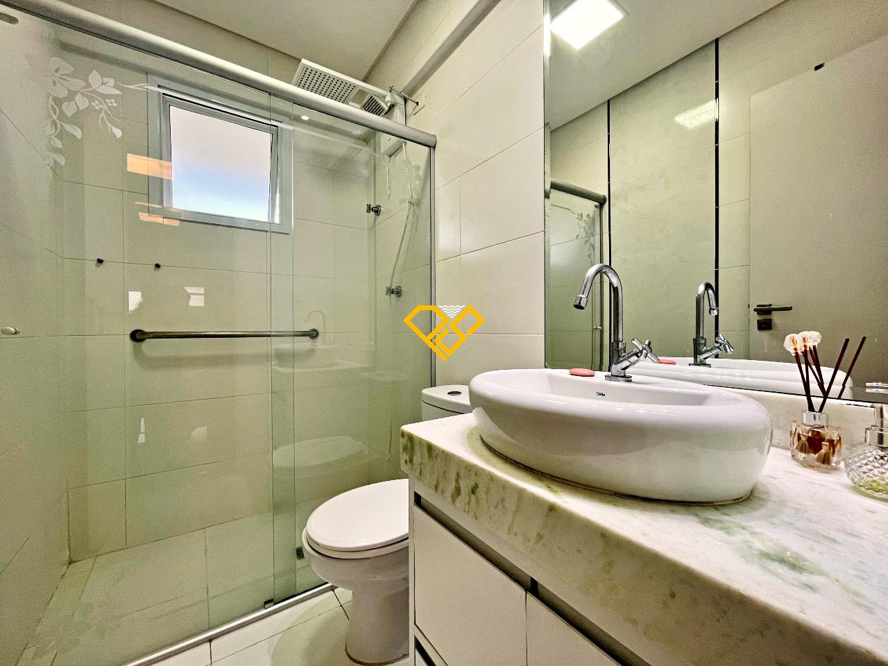 Apartamento para aluguel no Vila Mathias: Wc suíte