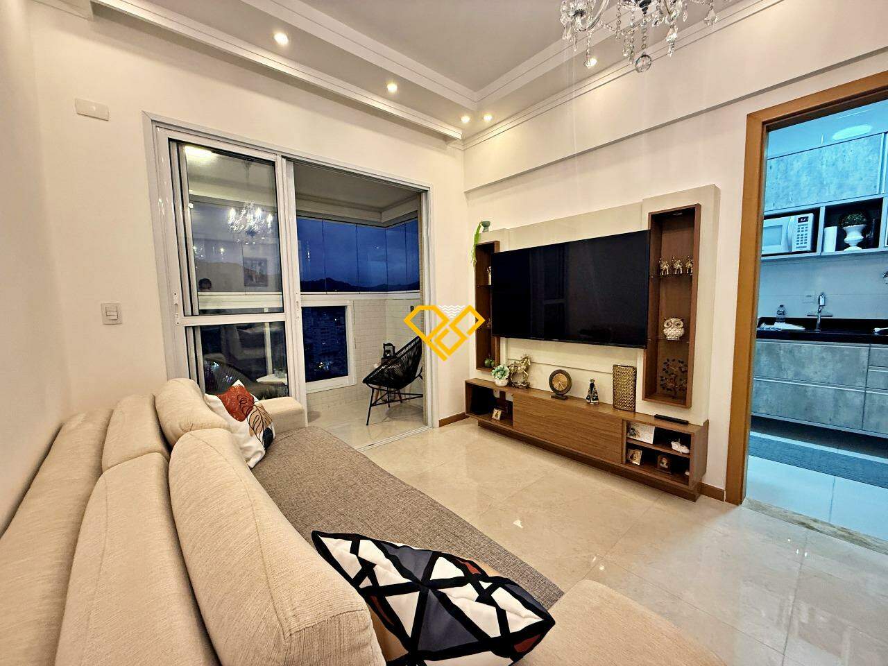 Apartamento à venda no Campo Grande: Sala