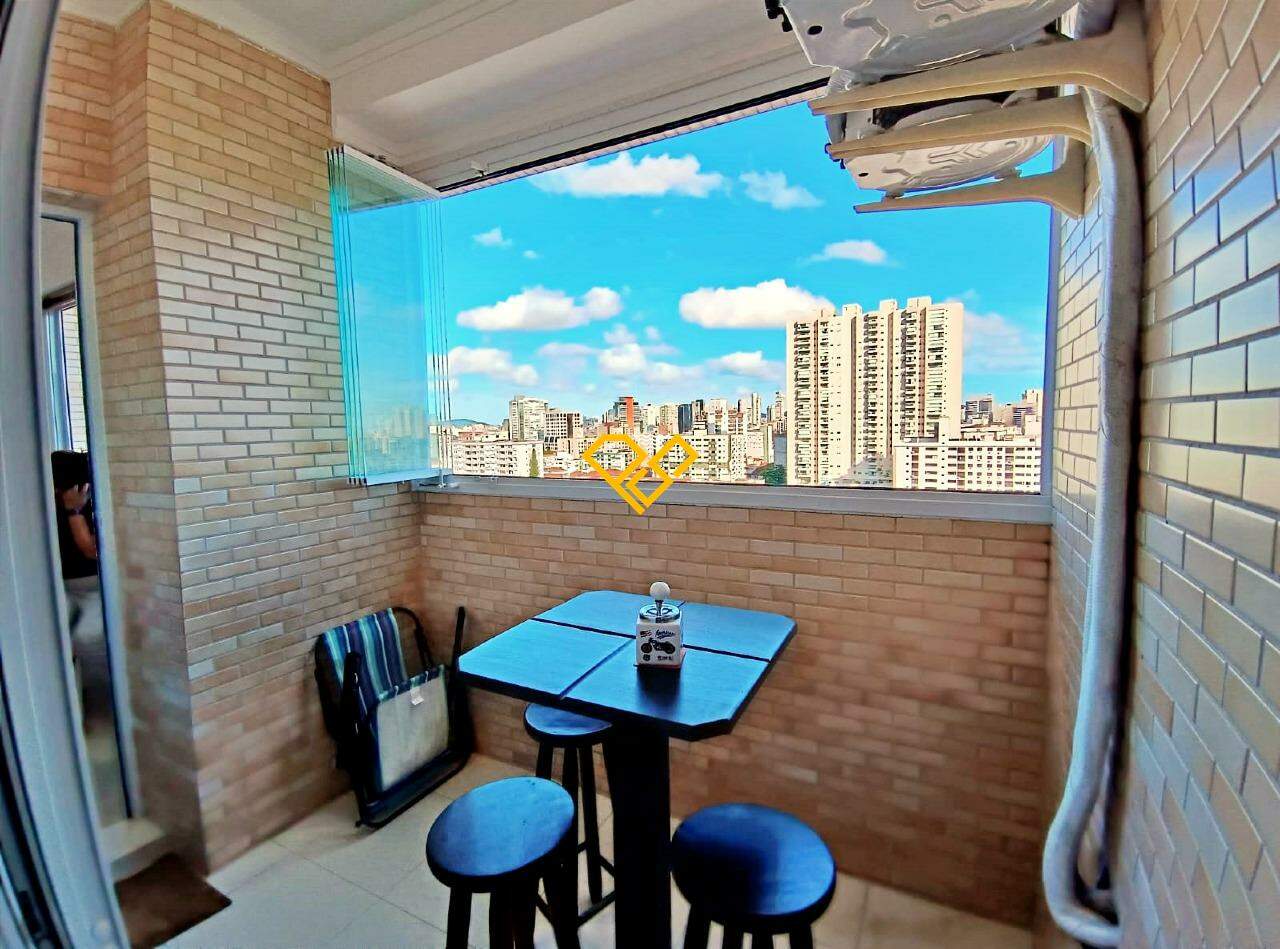 Apartamento à venda no Vila Belmiro: Varanda