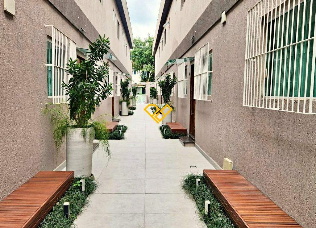 Casa em Condomínio à venda no Vila Mathias: Entrada do condomínio