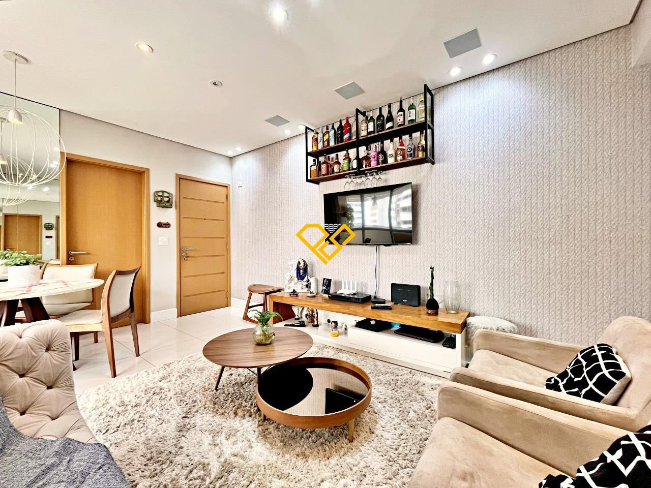 Apartamento à venda no Gonzaga: Sala