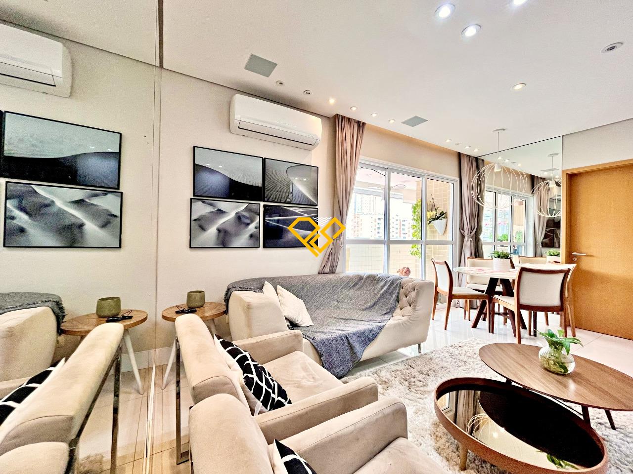 Apartamento à venda no Gonzaga: Sala