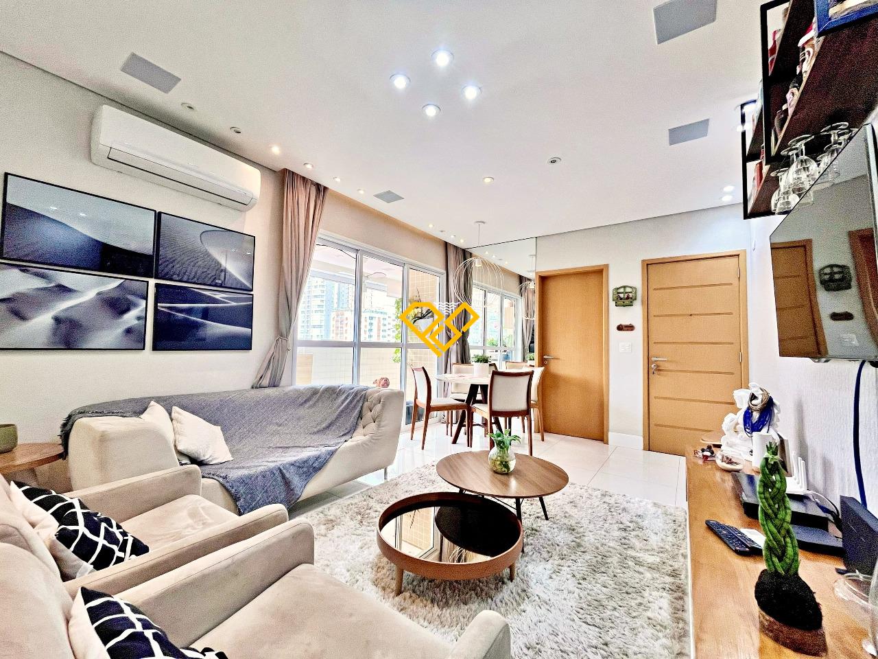 Apartamento à venda no Gonzaga: Sala