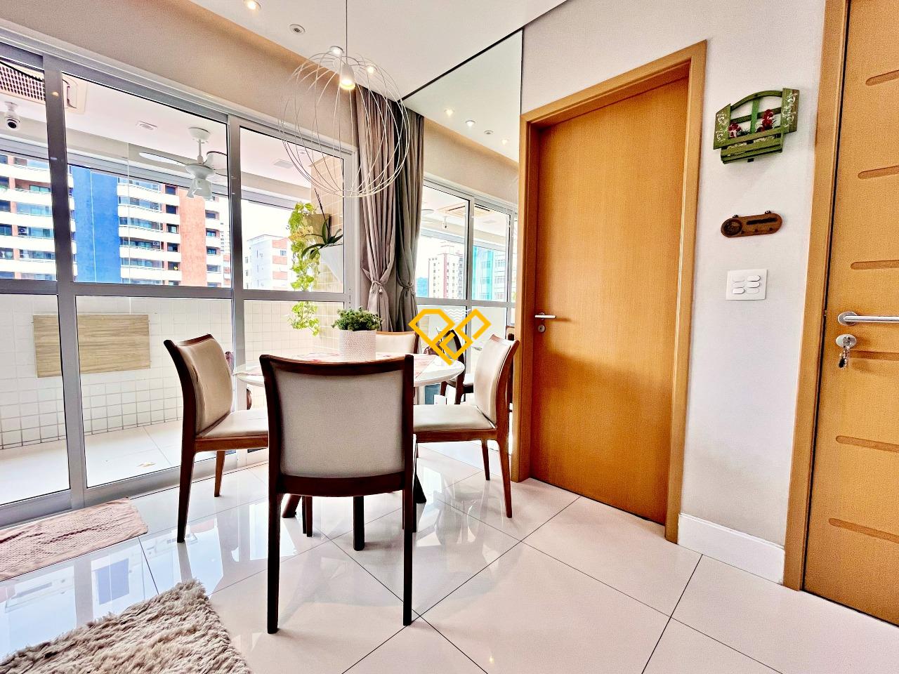 Apartamento à venda no Gonzaga: Sala