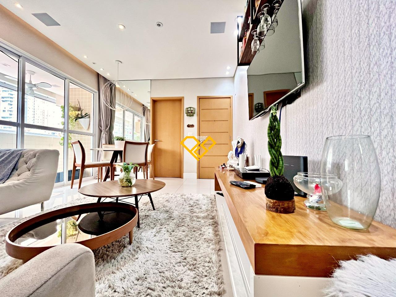 Apartamento à venda no Gonzaga: Sala