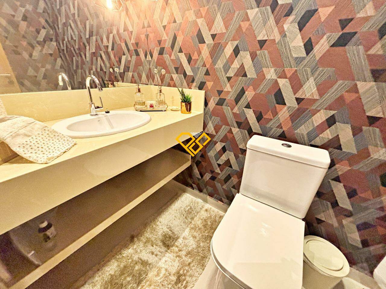 Apartamento à venda no Embaré: Lavabo