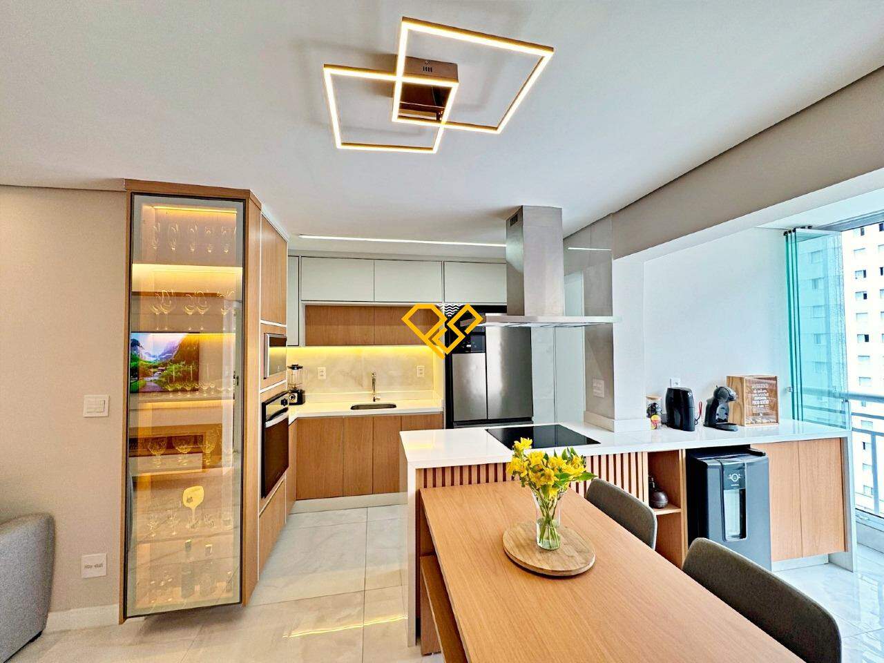 Apartamento à venda no Marapé: Sala e cozinha