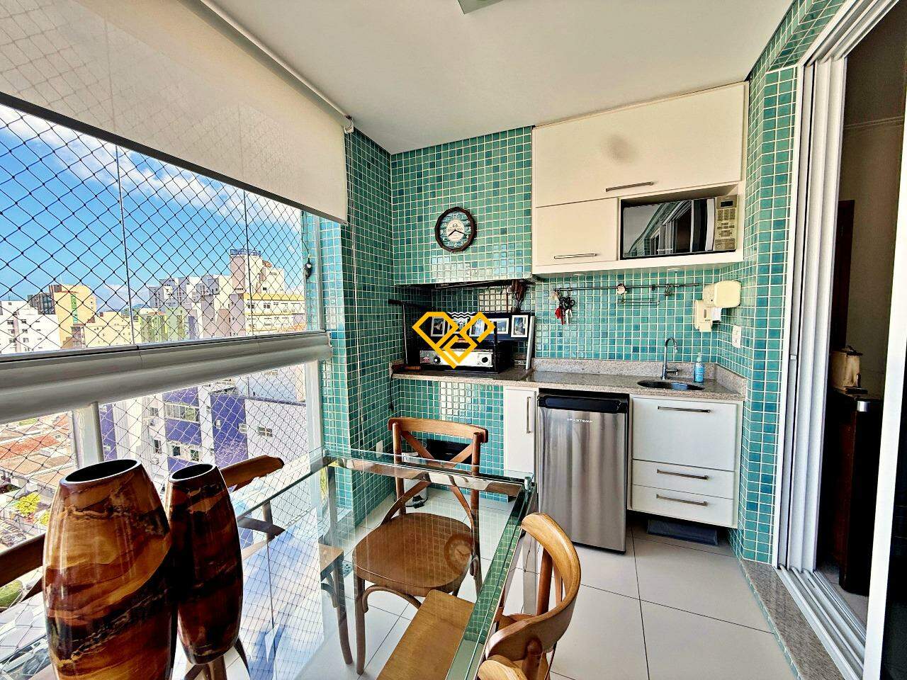Apartamento à venda no Aparecida: Varanda