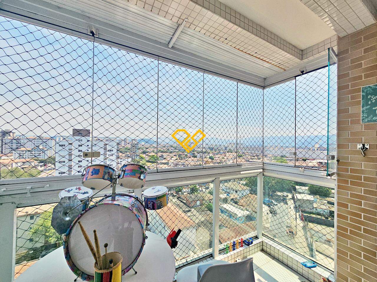Apartamento à venda no Macuco: Varanda