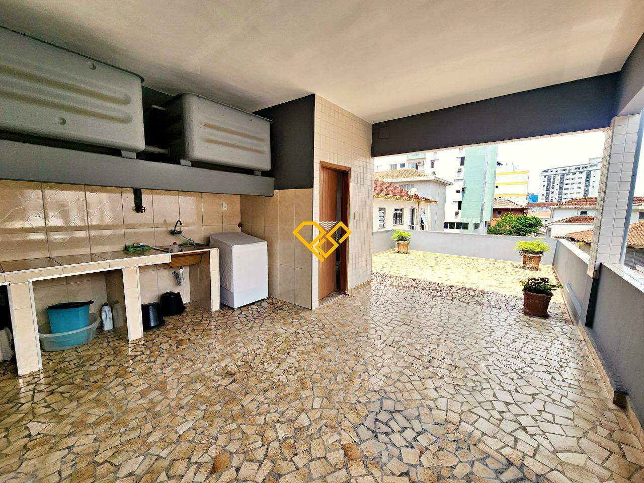 Casa à venda no Vila Belmiro: Terraço 3° andar