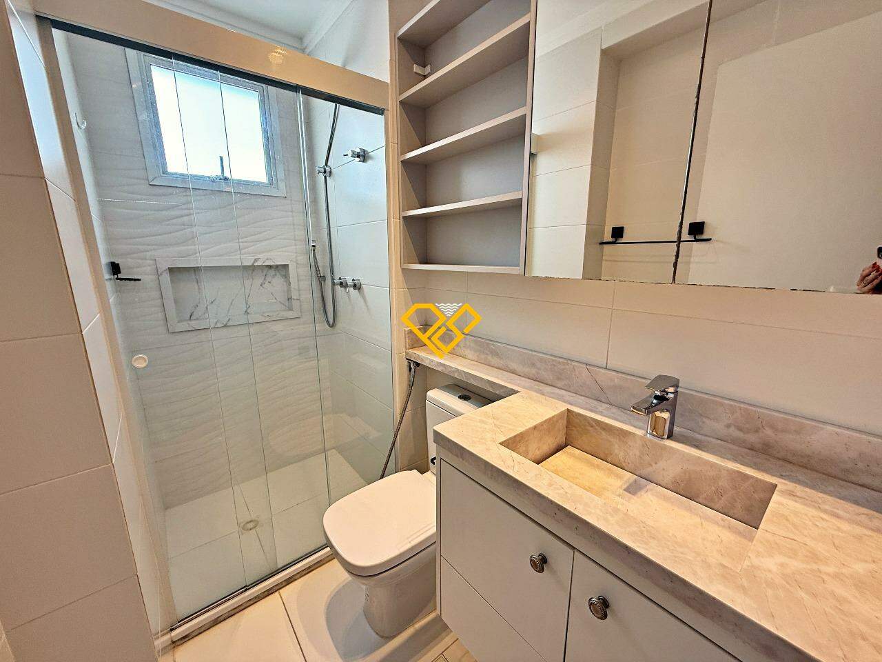 Apartamento à venda no Gonzaga: Wc suíte 1