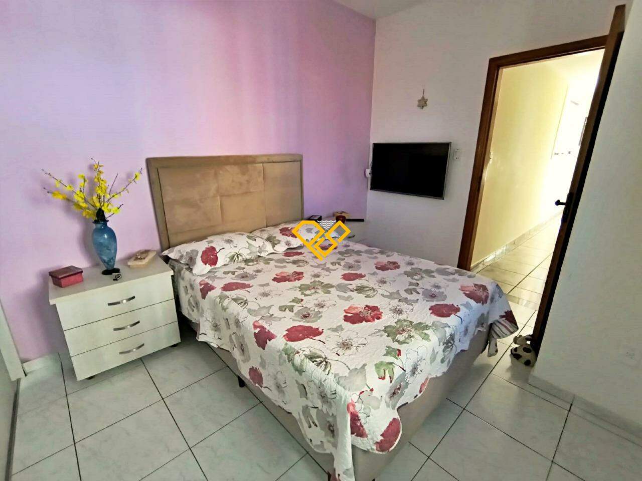 Apartamento à venda no Vila Mathias: Dormitório 1 - suíte