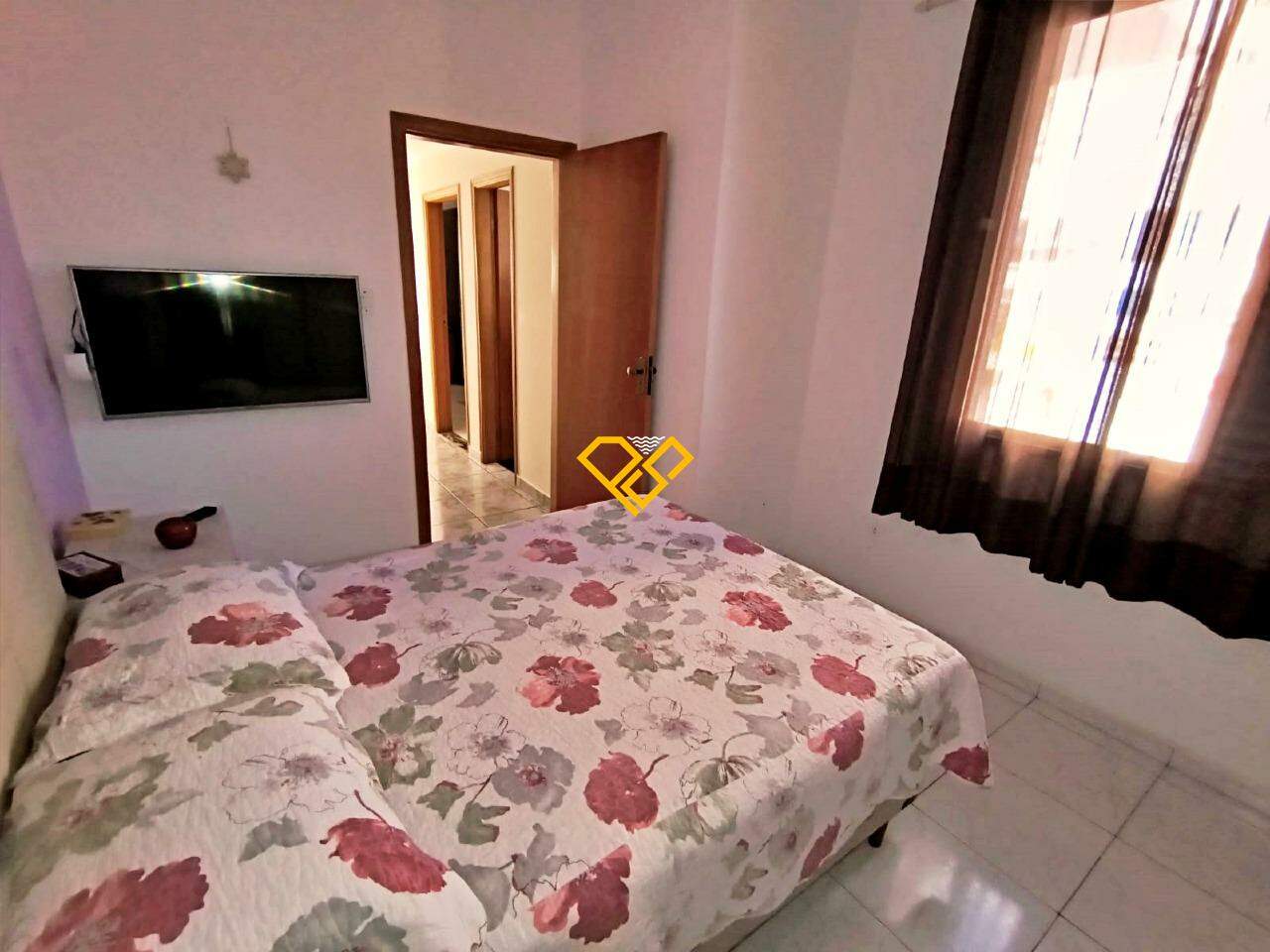 Apartamento à venda no Vila Mathias: Dormitório 1 - suíte