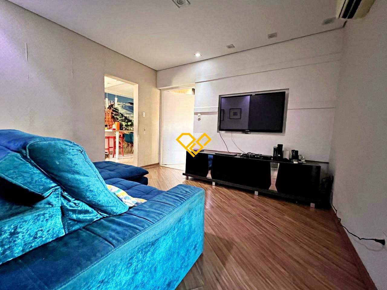 Apartamento à venda no Embaré: Sala de tv
